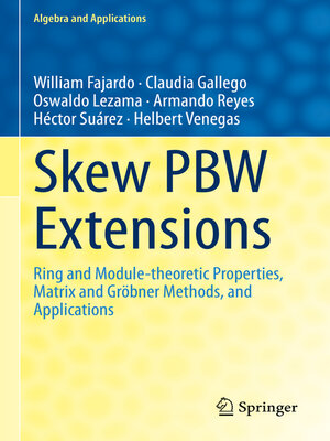 cover image of Skew PBW Extensions